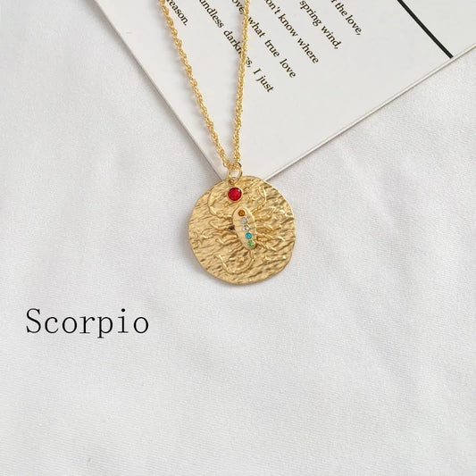 Astro Gold Zodiac Pendant