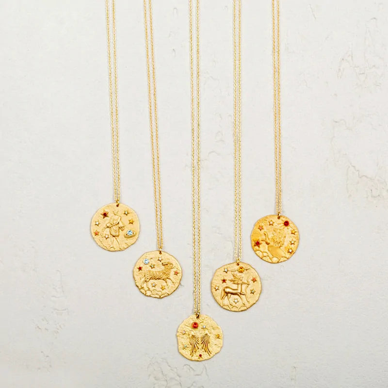 Astro Gold Zodiac Pendant